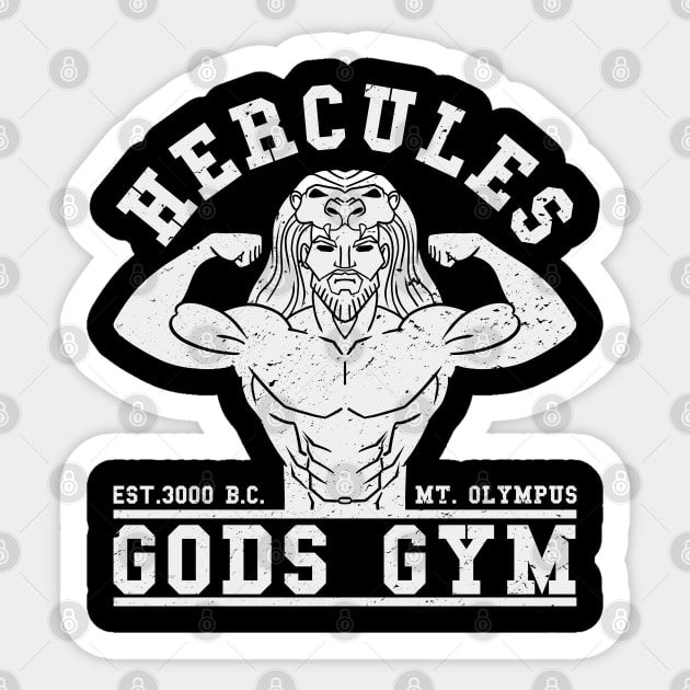 Hercules Olympic Gym Sticker by nickbeta